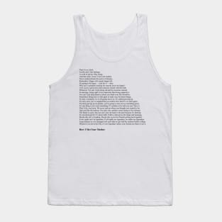 How I Met Your Mother Quotes Tank Top